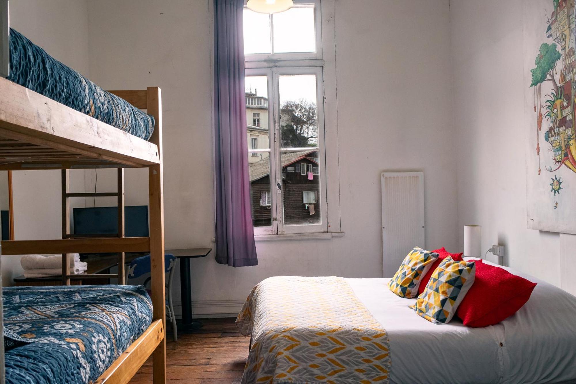 Casa Volante Hostal Valparaiso Luaran gambar