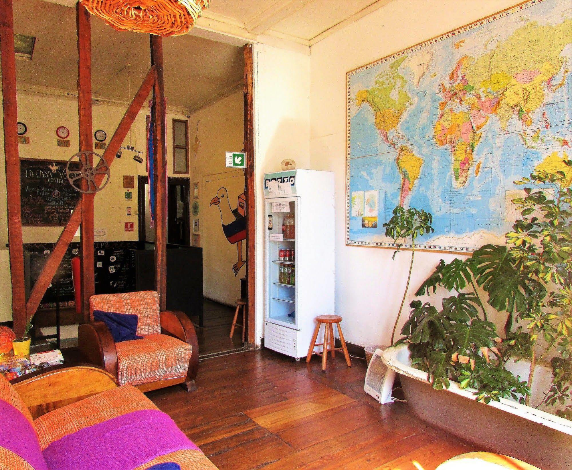 Casa Volante Hostal Valparaiso Luaran gambar
