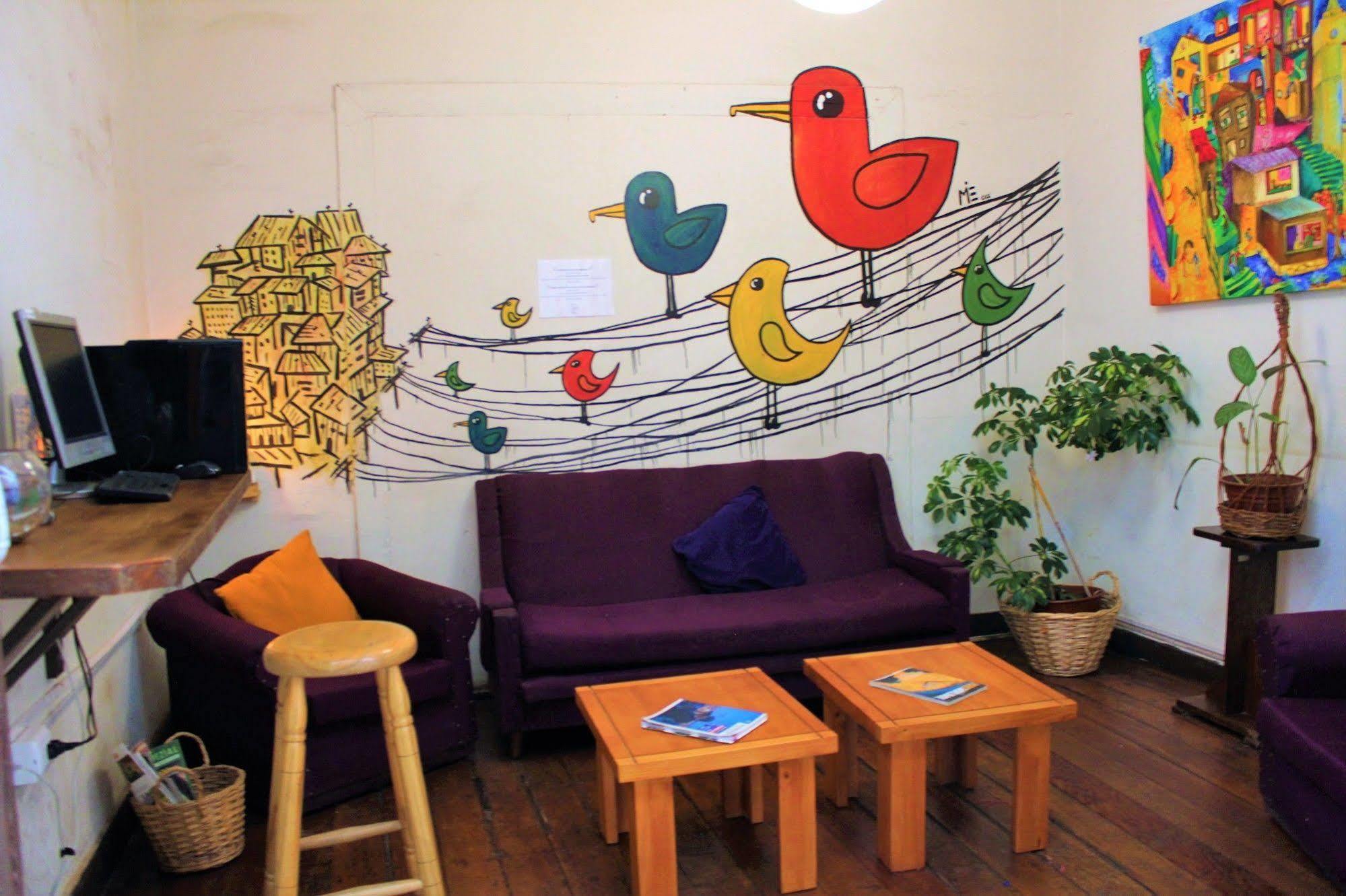 Casa Volante Hostal Valparaiso Luaran gambar